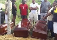 Reciben Cristiana sepultura tres hermanitos ahogados en laguna de San Pedro de Macorís