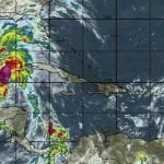 Onamet: Incrementa Alerta Meteorológica por remanente de la tormenta tropical Beryl
