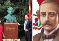 Aseguran busto de Duarte en Pekín, China, tiene «rostro de un chino»