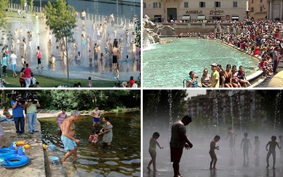 Calor: Temperaturas de 38 grados en Italia, España 40 y Portugal 46, declaran alerta, mueren tres