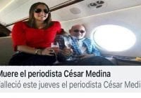 Redes sociales explotan de felicidad por muerte de César Medina (Décima)