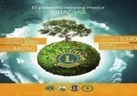 Clubes de Leones siembran más de 48 mil árboles en Jornada Latinoamericana