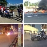 Paro laboral en región Norte (Cibao) inicia militarizada y con haitiano asesinado por la policía; Vídeos