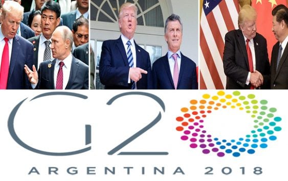 Argentina: Trump, en Cumbre G20 se reunirá con el dictador Xi Jinping, con Putin y en Casa Rosada con Macri