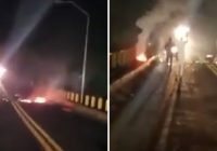 Haitianos impiden paso por puente que conecta La Altagracia (Higüey) y El Seibo en la RD; Vídeo