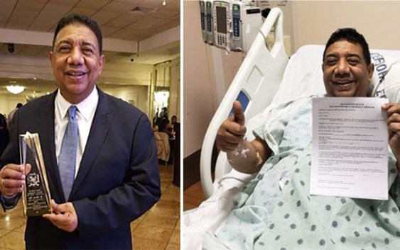 Manuel Ruíz, reportero de Telemicro en Nueva York vivirá abrazado a un muerto que le donó riñón