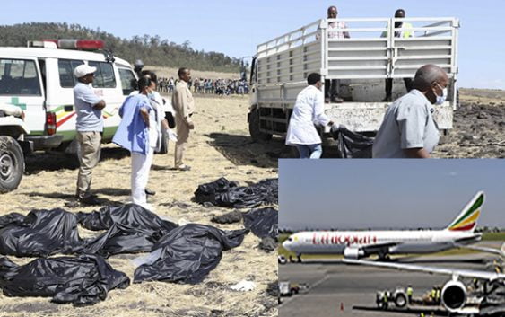Accidente Boeing 737 en Etiopía deja 157 muertos de 33 países; sospechan falla de origen