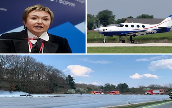 Avión se estrella en Alemania; Muere Natalia Fileva, la mujer más rica de Rusia