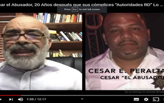 Ángel Martínez: «Que Dios nos agarre confesao, porque este show esta mal montao»; «César el Abusador»; Vídeo