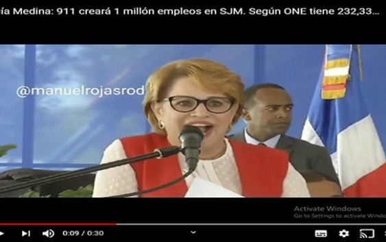 Según ONE SJM tiene 232,333 habitantes; Lucía medina dice que el 911 creará 1 millón de empleos; Vídeo