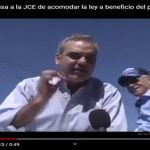 Abinader advierte a Danilo y a su Junta, encabezada por Castaños Guzmán que nada detiene el cambio; Vídeo