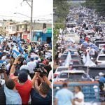 Santiago abarrota las calles; Abinader afirma PRM ganará Santiago con 60 %; Ulises y Eduardo forman “boleta de lujo”