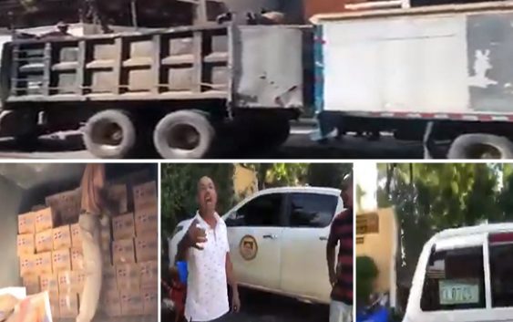 Trasiego de cajas del Gobierno por Comisión de Apoyo al Desarrollo Provincial, que dirige Francisco del Valle; Vídeo