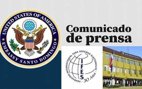 Estados Unidos apoya asistencia técnica de la IFES en la JCE para elecciones libres, justas y transparentes