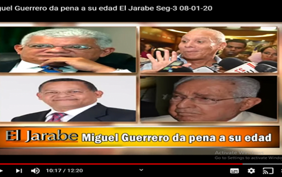 Miguel Guerrero da «PENA» a su edad; Vídeo
