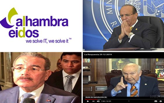 Vincho revela Alhambra Eidos pidió 1,500.000 dólares y firmó por 550,000; Gobierno le pagará otra parte; Vídeo