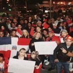 Dominicanos en Girona, España realizan «Vigilia por la Democracia» el día de la Independencia de su país