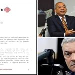 La carta adjunta de Grupo Elite a Bichara dice Sigma Dos revela el Dr. Gonzalo Castillo 19 %, Leonel 21 %