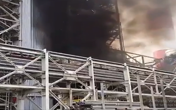 Sacan unidad 2 de Punta Catalina por cuatro días; circula vídeo mostrando incendio; Vídeo