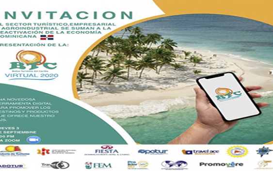 Bolsa Turística del Caribe invita a la presentación de la «BTC VIRTUAL 2020»; Vídeo