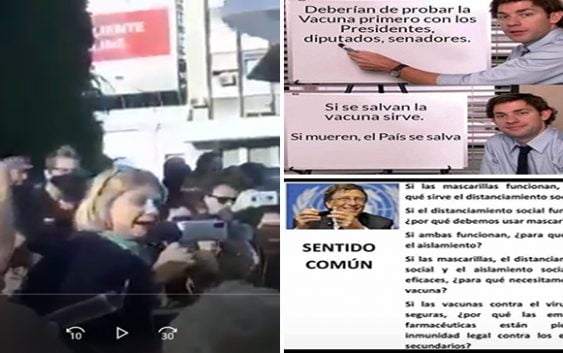 Argentina protesta: No a vacunas, tienen ácido nucleico; Afectados sin derecho a demandar farmacéuticas; Vídeo