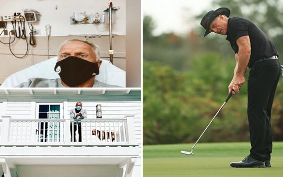 Coronavirus (Covid-19): Jugador de golf australiano Greg Norman vuelve al hospital