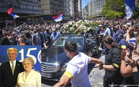 Uruguay: Miles despiden entre aplausos a Tabaré Vázquez; RD, Paraguay, Bolivia, Panamá, Etc. lamentan