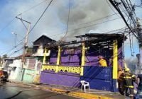 PLD recibe como regalo de Año Nuevo en Santiago el incendio de un local