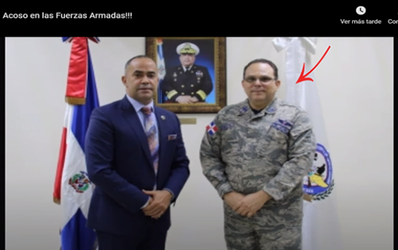 Denuncia acoso en el MIDE del coronel José Luis Rodríguez Rodríguez a una médico; Vídeo