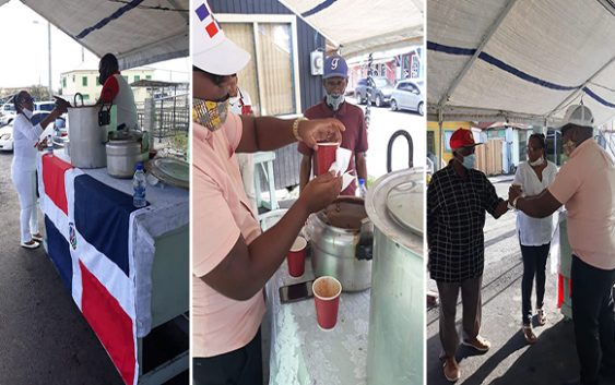 Dominicanos en Antigua y Barbuda celebran «Resurrección del Señor» con Habichuelas con Dulces; Vídeos