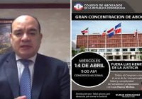 Colegio de Abogados reiterá pedirá mañana en SCJ renuncia de Luis Henry Molina; Vídeo