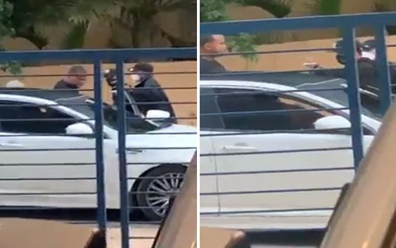 Este vídeo muestra como banda armada despoja de su carro a joven a plena luz del día