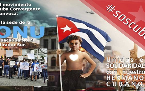 Movimiento Cuba Convergente convoca esta tarde a sede de la ONU en la República Dominicana