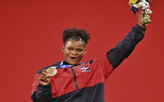 Tokio 2020: Crismery Santana de RD gana medalla bronce en 87 kg Halterofilia (levantamiento de pesas)