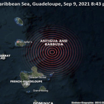 Terremoto de magnitud 5.1 se registra en Guadalupe y Antigua y Barbuda
