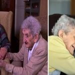 Amor de madre… con 98 años de edad se muda a un asilo para cuidar a su hijo de 80 años; Vídeo