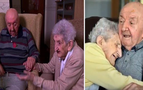 Amor de madre… con 98 años de edad se muda a un asilo para cuidar a su hijo de 80 años; Vídeo