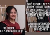 Está desaparecida la joven Amber Z. Pichardo Difó de Santo Domingo Este