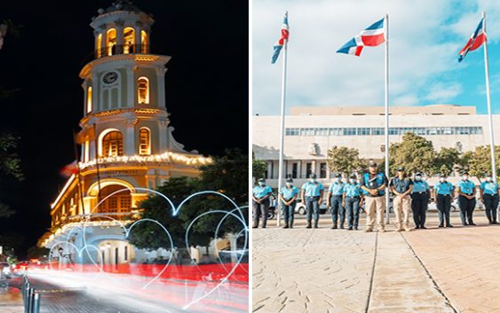 ADN enciende monumentos de la capital con luces naranja y lanza unidad policial municipal para protección de las mujeres