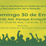 Mañana domingo a las 9:30 Manifestación Popular en Defenza de lo Público y recuperación de lo robado