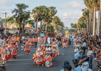 Cientos de capitaleños disfrutaron el Carnaval del Distrito Nacional 2022