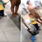 Mujer se desnuda en estación del Metro de Santo Domingo; Vídeo