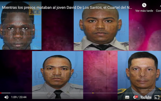 Corrupción al Desnudo revela mientras David de los Santos era asesinado el destacamento Naco estaba solo; Vídeo