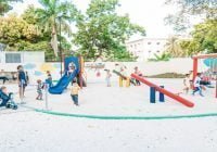 Alcaldesa Carolina Mejía entrega a la comunidad renovado Parque de Costa Caribe