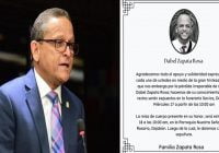 Por asesinato de Dabel Zapata hijo diputado Darío Zapata Cámara suspendió sesión; Será sepultado en Dajabón