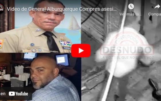 Se entregó en la Procuraduría Félix Alburquerque Comprés asesino del comunicador Manuel Duncan; Vídeo