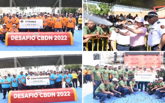 Bomberos del Distrito Nacional celebran “Desafío CBDN 2022”