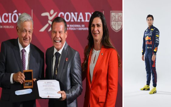Entregan Premio Nacional de Deportes a Julio César Chávez, Karen Díaz y Sergio ‘Checo’ Pérez