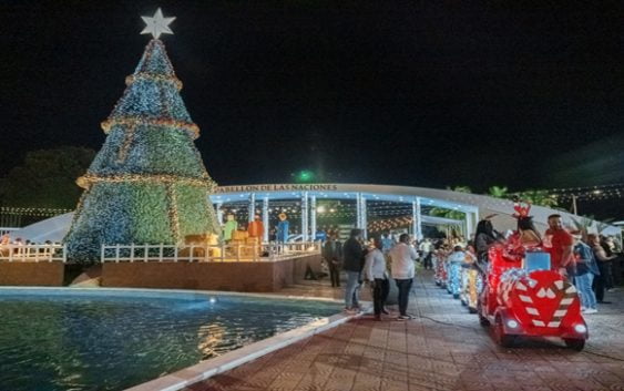 Con alegría, música y magia en los parques la Alcaldía del DN le da la bienvenida a la Navidad