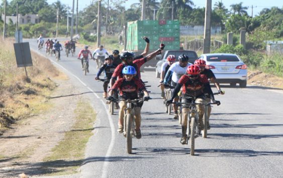 Realizan en Guerra «La Ruta Ciclística por la Preservación de los Humedales»